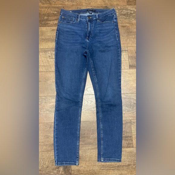 *SOLD* Calvin Klein Repreve High Rise/Waisted Skinny Ankle Denim Jeans Size 12 - Picture 2 of 7